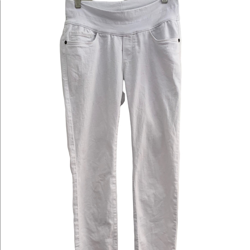 OLIAN  Maternity Elle B White Skinny ankle jeans XS